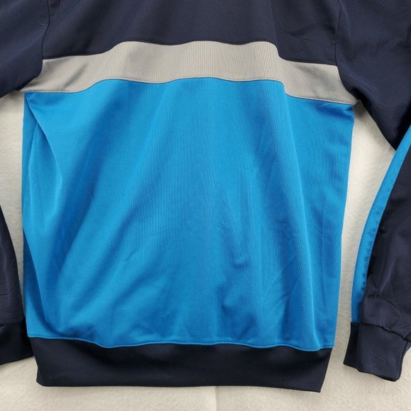 Nike Jacket Women's Dri-Fit Long Sleeve Full Zip Polyester Blend Blue Extra Larg - Picture 10 of 12